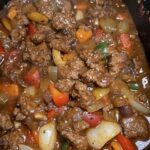 CROCK POT PEPPER STEAK