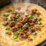 Cheeseburger Soup In Slow Cooker