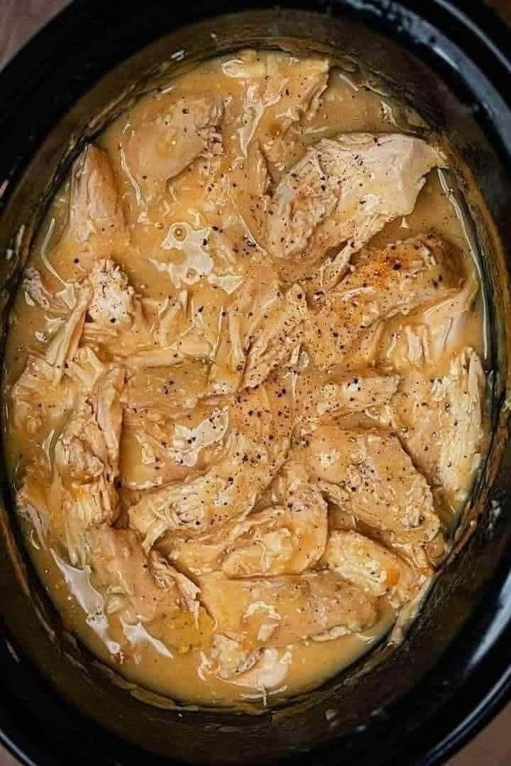 Chicken Breasts Gravy Slow Cooker