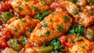 Chicken Goulash Slow Cooker 5 Ing