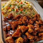 Chicken Sticky Bourbon Fried Rice