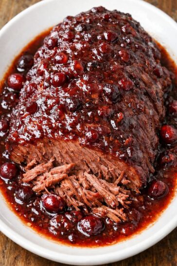 Cranberry Corned Beef In Slow Cooker