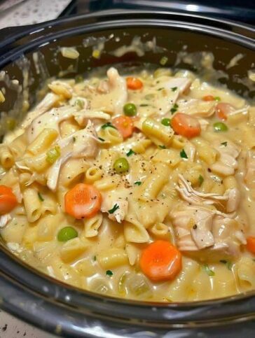 Creamy Chicken Noodle Soup Servings
