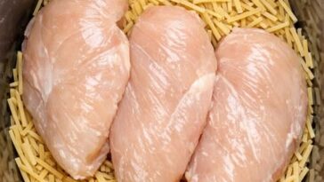 Creamy Chicken Tetrazzini Slow Cooker