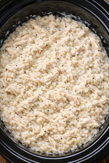 Creamy Chicken and Rice Slow Cooker