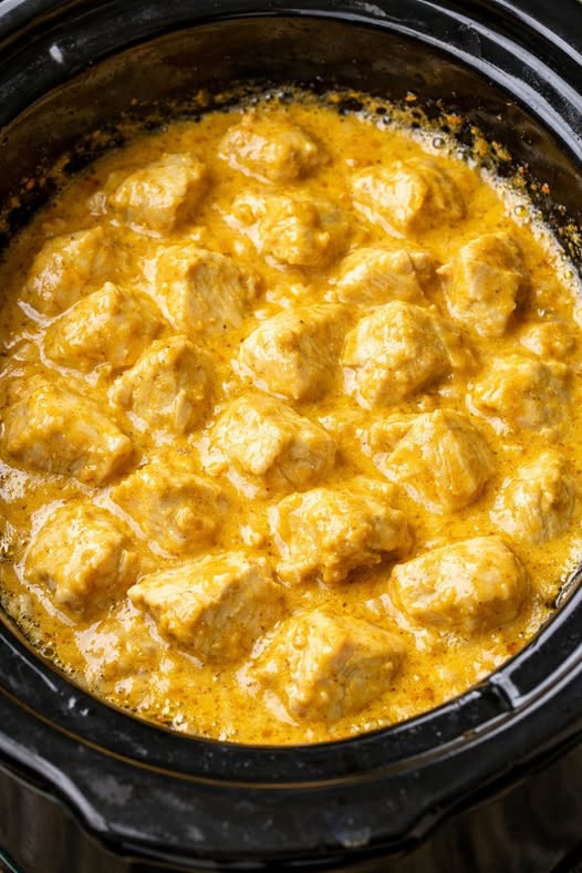 Creamy Curry Chicken Slow Cooker