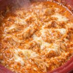 Creamy Enchilada Chicken In Slow Cooker