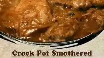 Crock Pot Smothered Pork Chops