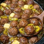 Crockpot Mississippi Meatballs