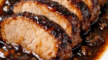 Dark Stout Pork Loin in the Slow Cooker