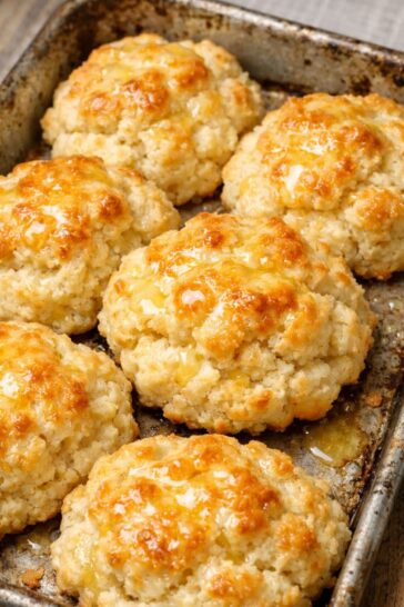Drop Biscuits Southern 3-Ingredient.