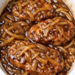 French Onion Pork Chops 4-Ingredients In Slow Cooker