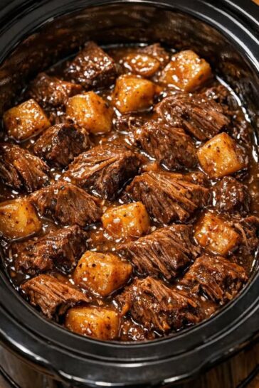 Glazed Corned Beef With Brown Sugar Slow Cooker