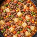 Ground Beef Vegetable Soup