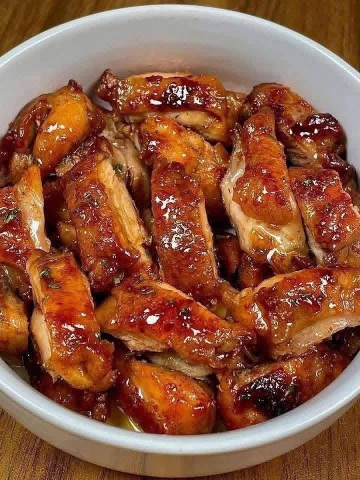 Honey Chicken – Sweet and Sticky Glazed Chicken Recipe