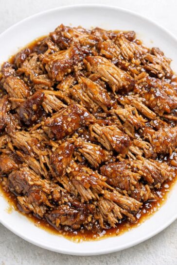 Honey Garlic Pork Roast in Slower Cooker