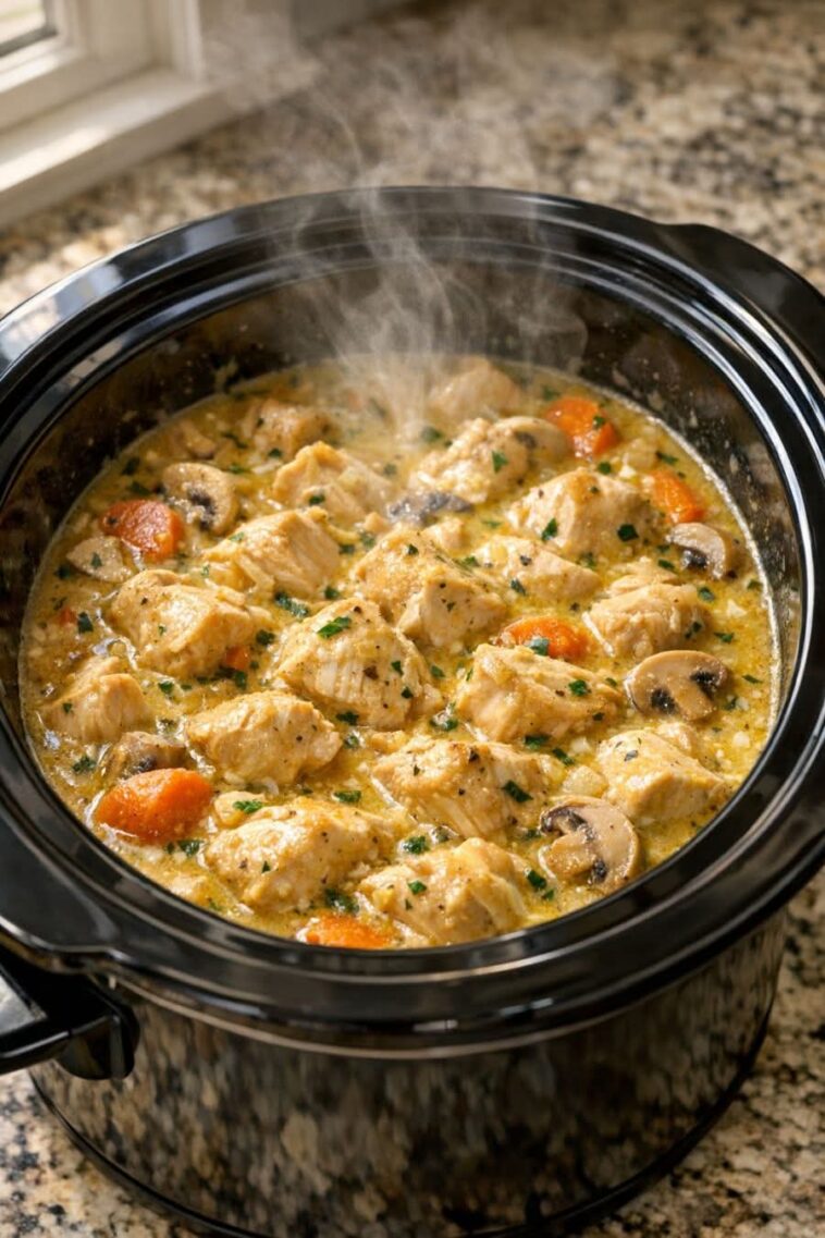  Irish Chicken Stew In Slow Cooker 5-Ingredient