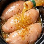 Slow Cooker Italian Chicken 3- Ingredient Recipe