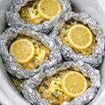 Lemon Garlic Chicken Packets