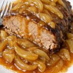 Onion Gravy (Pork Roast) 4 Ingredients Amish Slow Cooker