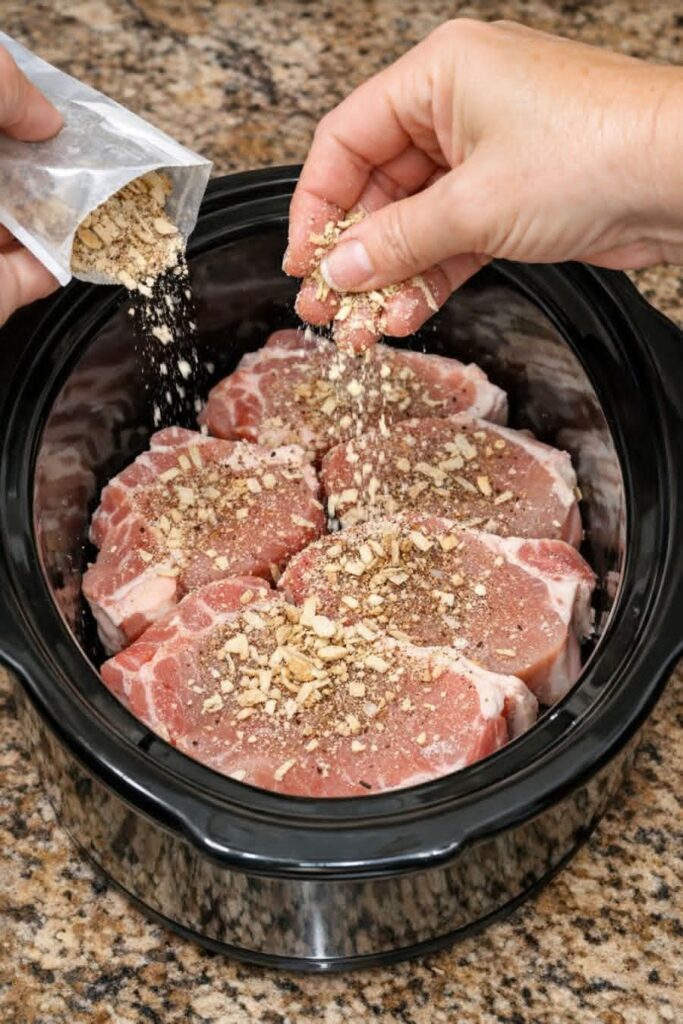 Onion Pork Noodles Amish