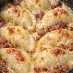 Pierogi and Kielbasa Casserole in the Slow Cooker
