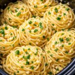 Poor Man's Garlic Noodles Slow Cooker 4-Ingredient