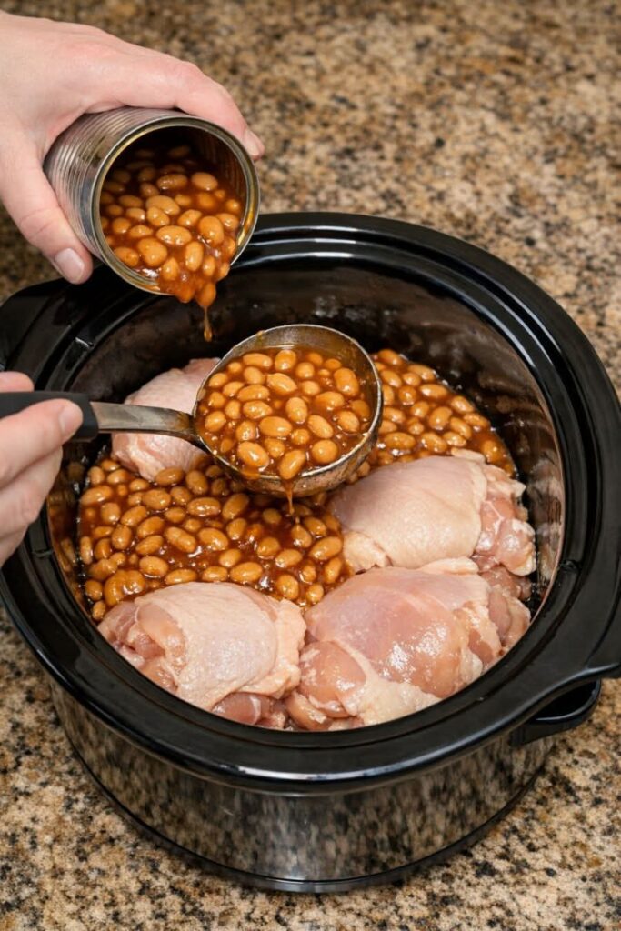 Potato Bean Chicken Supper Slow Cooker