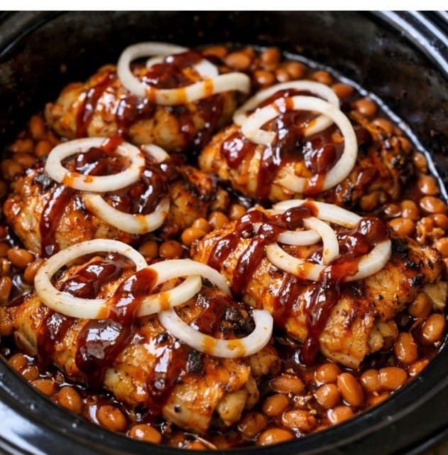 Potato Bean Chicken Supper Slow Cooker