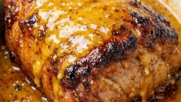 Slow Cooker 4-Ing Honey Mustard Pork Roast