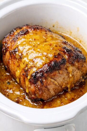 Slow Cooker 4-Ing Honey Mustard Pork Roast