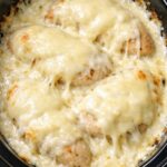 Creamy Swiss Chicken In Slow Cooker