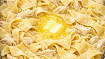 Amish Chicken and Noodles