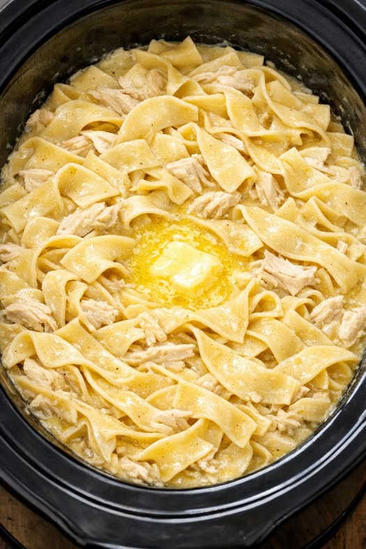 Amish Chicken and Noodles