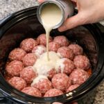 Slow Cooker Amish Milk Meatballs