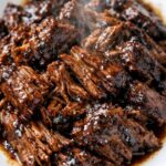 Slow Cooker Balsamic Shredded Beef