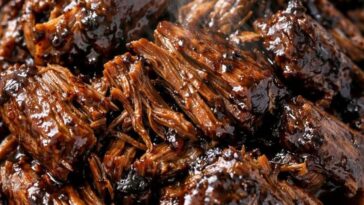 Slow Cooker Balsamic Shredded Beef