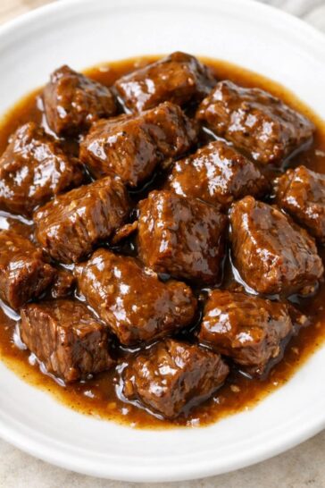 Slow Cooker Beef Tips 3 Ingredients