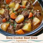 Slow Cooker Beef Stew