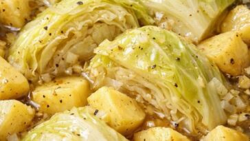 Slow Cooker Cabbage and Potatoes