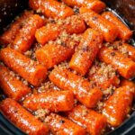 Slow Cooker Candied Carrots 4 Ing