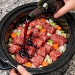 Slow Cooker Easter Beef Burgundy 5-Ingredient