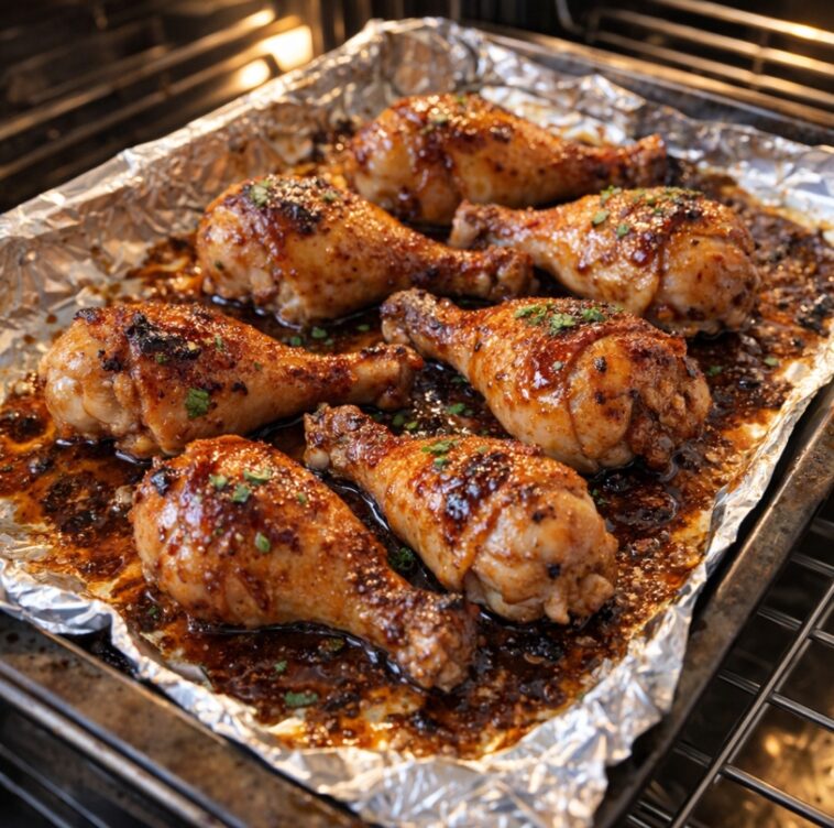 Slow Cooker Easter Drumsticks