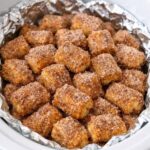 Slow Cooker Churro Bites in Foil