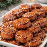 Slow Cooker Glazed Sweet Potatoes