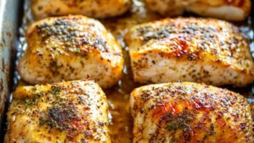 Herb-Crusted Roasted Chicken Fillets