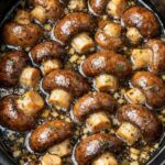Mushrooms in Garlic Butter In Slow Cooker