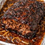 Slow Cooker Poor Man Brisket 4-Ingredient