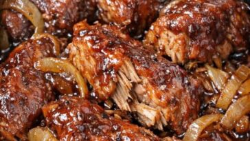 Slow Cooker Poor Man Ribs 4 Ing