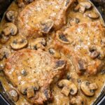 Smothered Pork Chops in the Slow Cooker 3-Ingredient